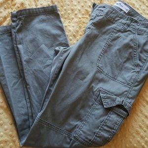 Hollister olive jean